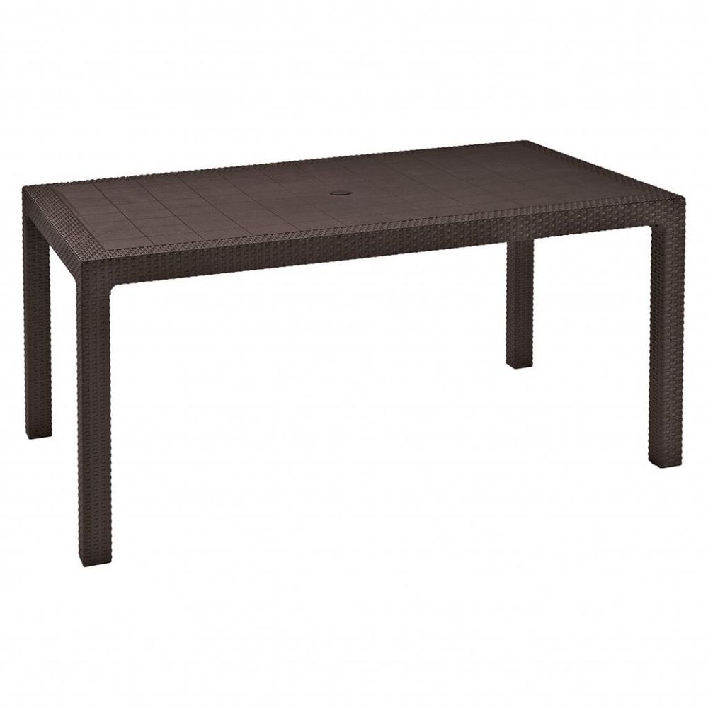 Keter vrtni sto MELODY, smeđi, 161 x 95 x 75 cm slika 1