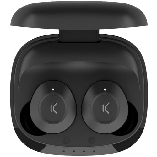KSIX, bežične slušalice Oblivion, dizajn gumba u uhu, autonomija 4+15 h, crne slika 6