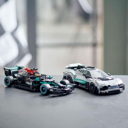 Playset Lego Speed Champions: Mercedes-AMG F1 W12 E Performance &amp; Mercedes-AMG Project One 76909 slika 2