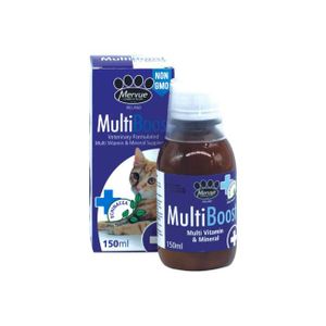 Mervue MultiBoost sirup za podršku imunog sistema kod mačaka 150 ml