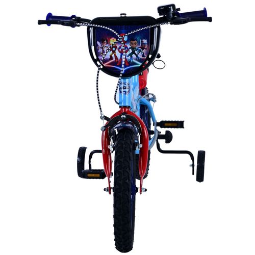 Dječji bicikl Volare Spidey 14" plavi s dvije ručne kočnice slika 7