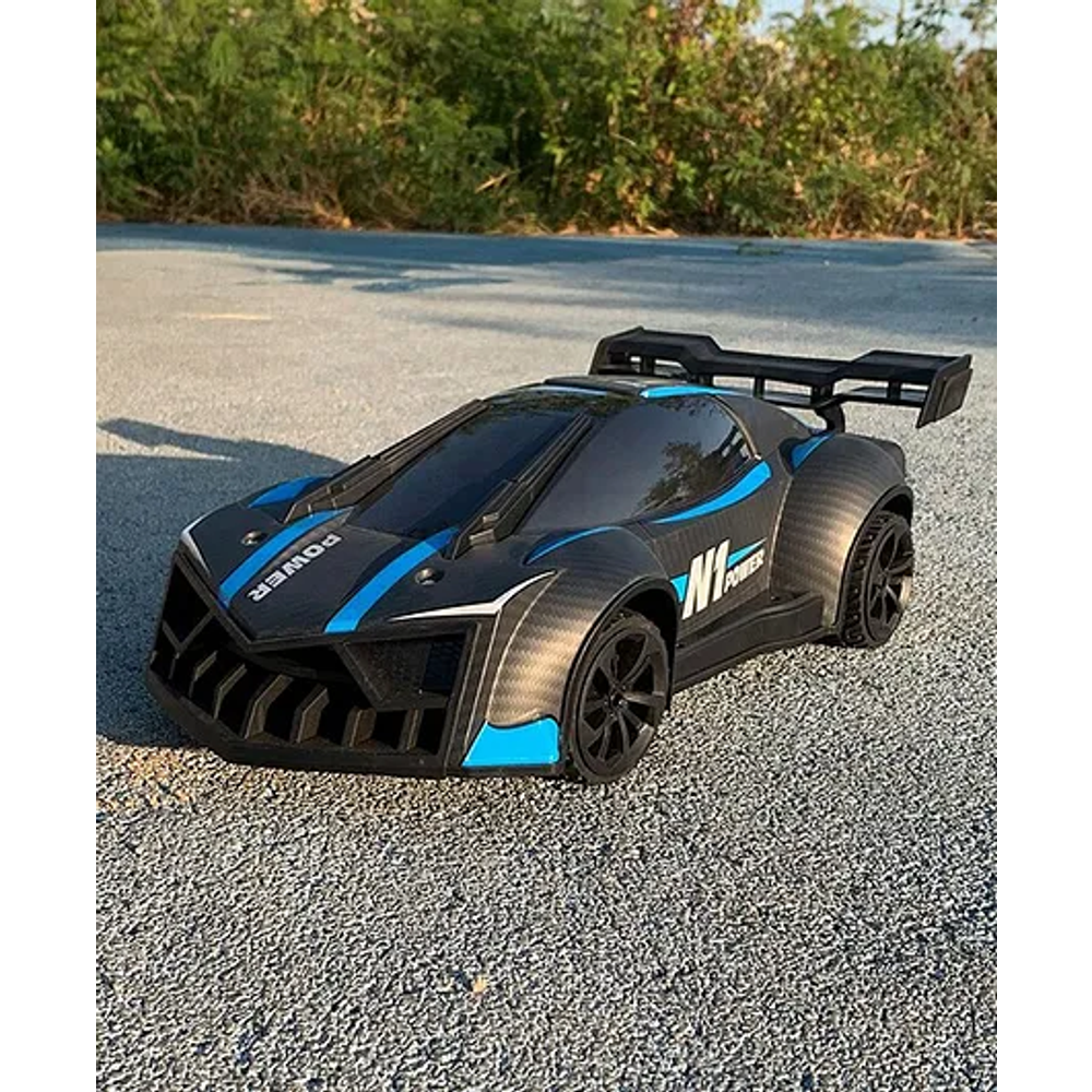 R/C Sportsko auto na daljinsko upravljanje sa vodenom maglom i LED svjetlima 48cm, Sorto slika 4
