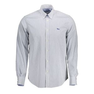 HARMONT &amp; BLAINE MEN'S LONG SLEEVE SHIRT BLUE