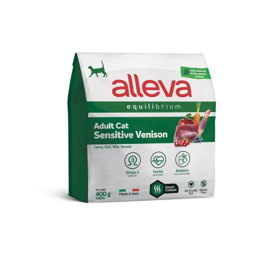 Alleva Equilibrium Cat Adult Sensitive Venison 400 g slika 1