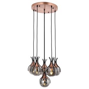 AV-1766-6T-BSY Black
Bronze Chandelier