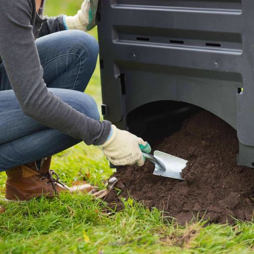 423521 Nature Compost Bin 300 L Black slika 21