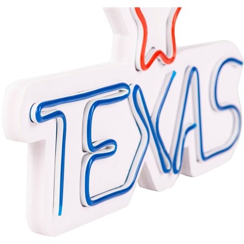 Wallity Ukrasna plastična LED rasvjeta, Texas Lone Star Red slika 6