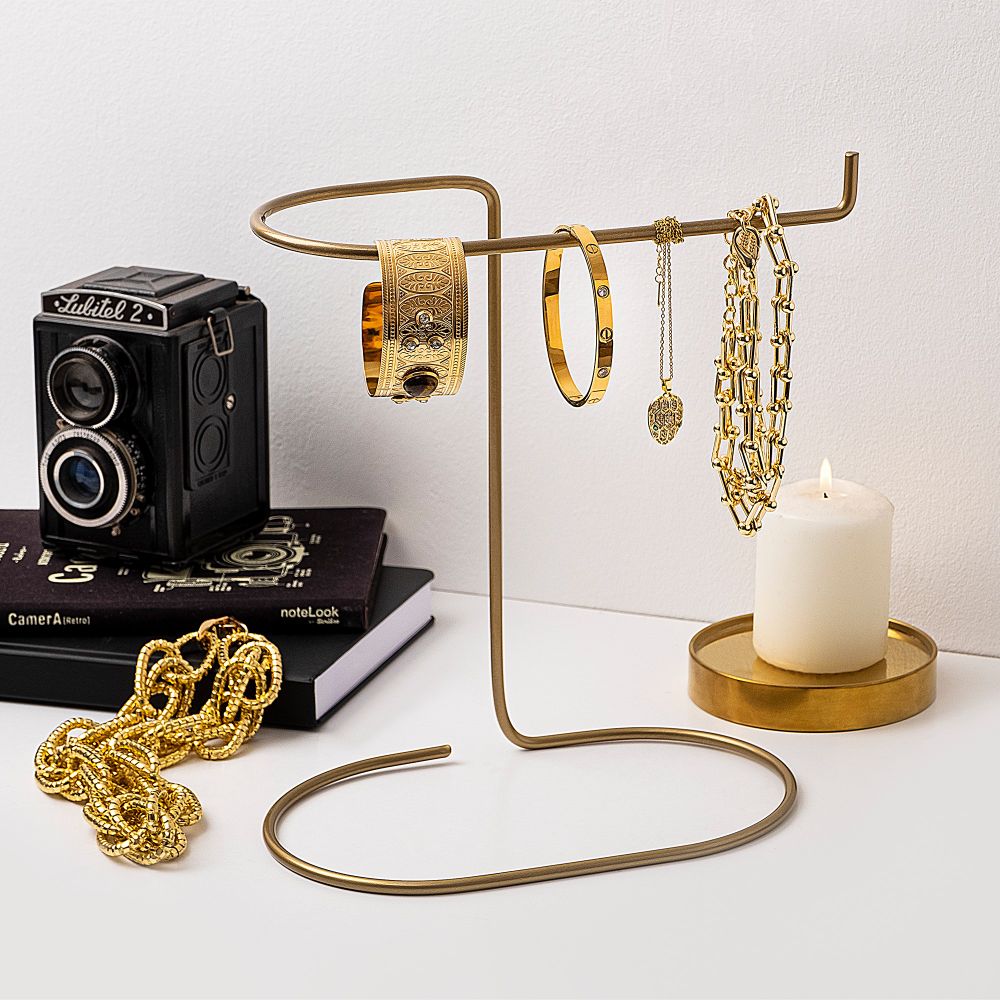Jewellery stand organizer TK-002 Gold slika 1