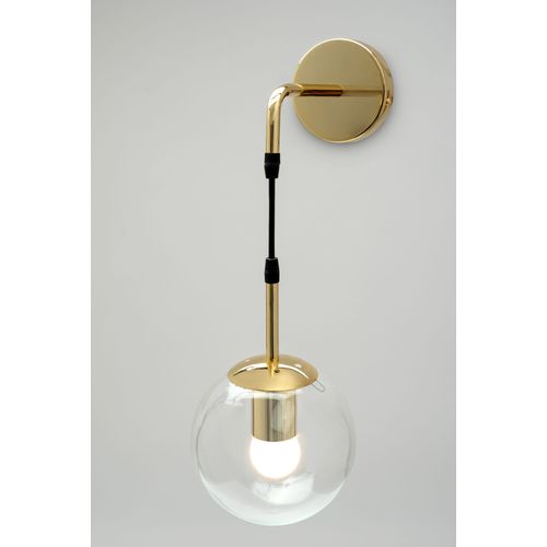 TOOLIGHT Staklena zidna svjetiljka Zlatna APP685-1W slika 8