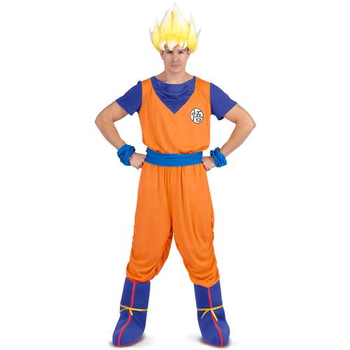 Svečana odjeća za odrasle My Other Me Goku Dragon Ball Plava Oranžna M slika 1