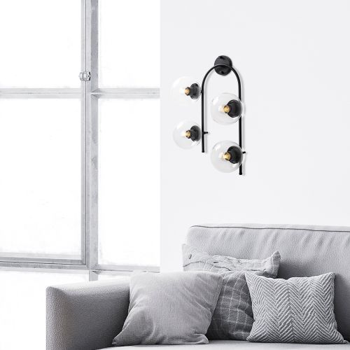 Jewel - 10590 Black Wall Lamp slika 2