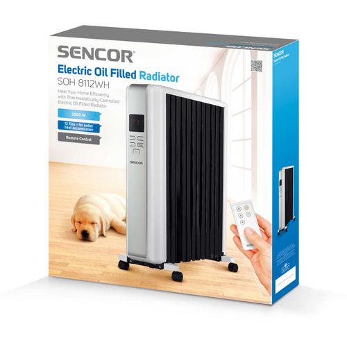 Sencor električni uljni radijator SOH 8112WH slika 9