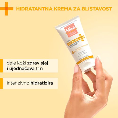 Mixa Niacinamide Glow hidratantna krema slika 3