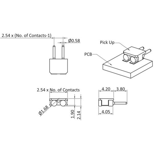 TRU COMPONENTS  7589656    konektor            24 V      Tape cut  1 St. slika 2