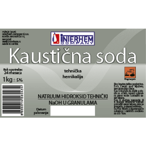 Kausticna soda 1kg slika 1