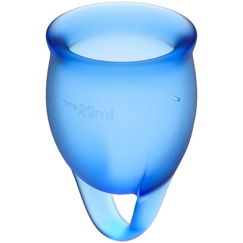 Menstrualna čašica Feel Confident, plava slika 3