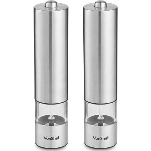 VonShef set of 2 electric grinders for pepper and salt slika 6