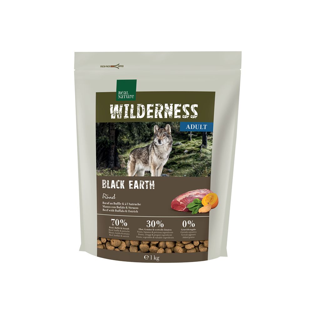Real Nature Wilderness govedina s nojem i bizonom 1 kg slika 1