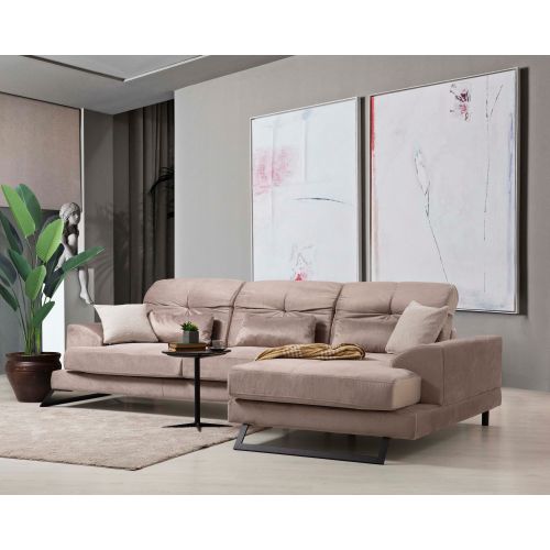 Atelier Del Sofa Frido Corner Right (L3+Chl) - Beige Beige Corner Sofa slika 3