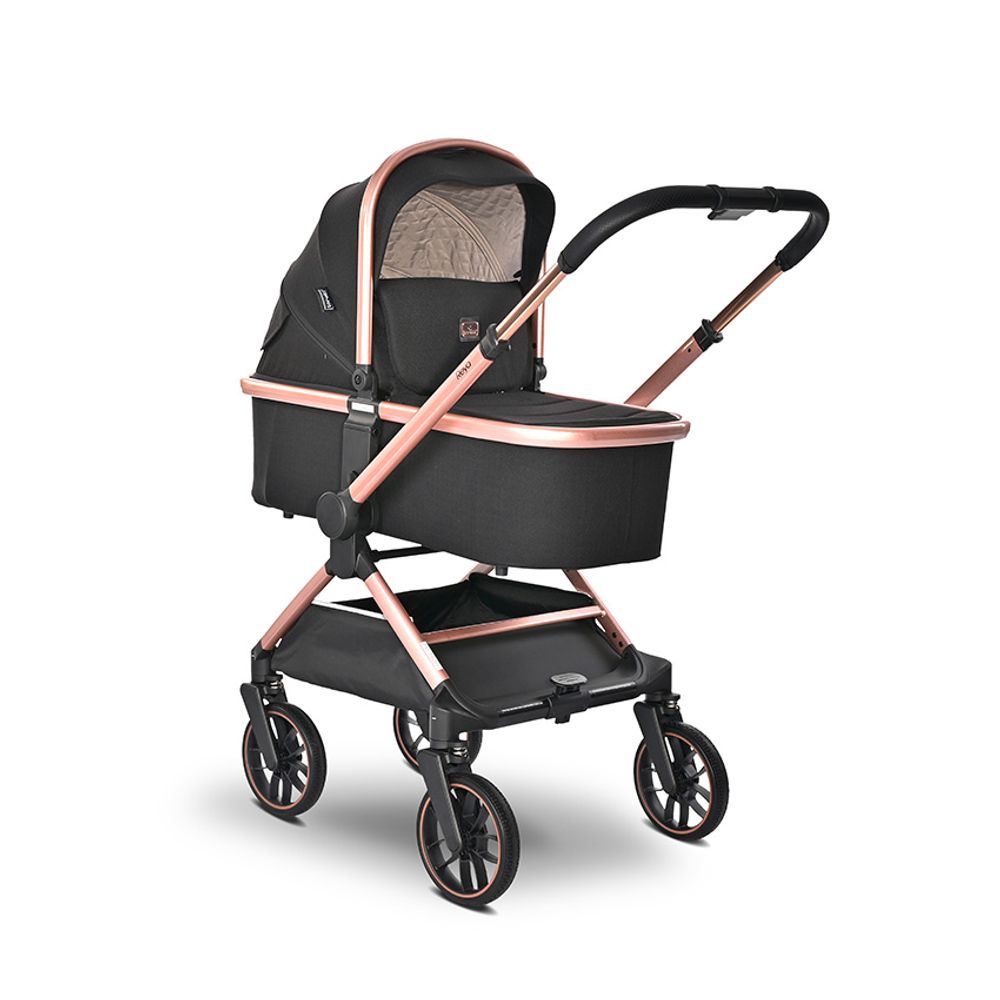 Lorelli Kolica za bebe Reya 3U1, Black Jasper slika 2