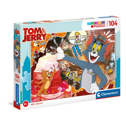 Clementoni puzzle 104 kom crtani junaci SORT slika 5