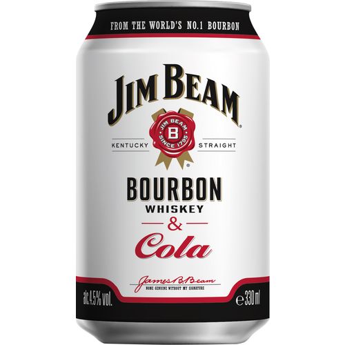 Jim Beam cola 4,5% vol.  0,33 L slika 1