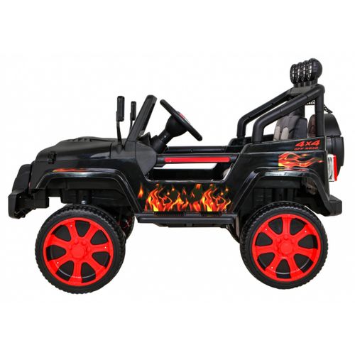 Auto na akumulator  NEW Raptor DRIFTER 4 x 4 - crni/plamen slika 4