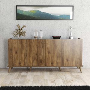 Elegante 1600 Walnut Console