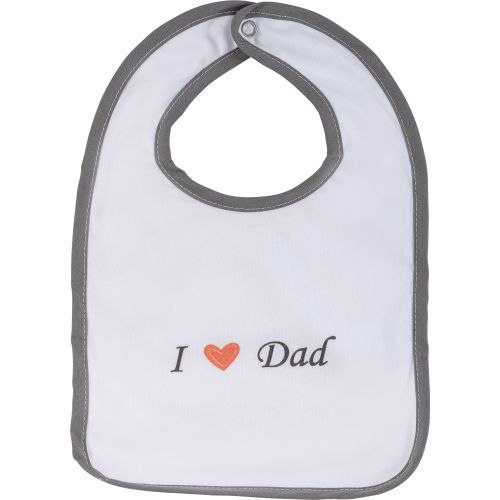 BUBABA BY FREEON podbradnjak I love dad white/grey 84607 slika 1