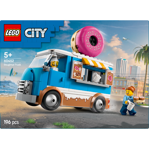 LEGO® CITY 60452 Kamion za prodaju krafni slika 3