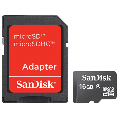 SanDisk 16GB SDSDQM-016G-B35A microSDHC memorijska kartica C4 UHS-I slika 1