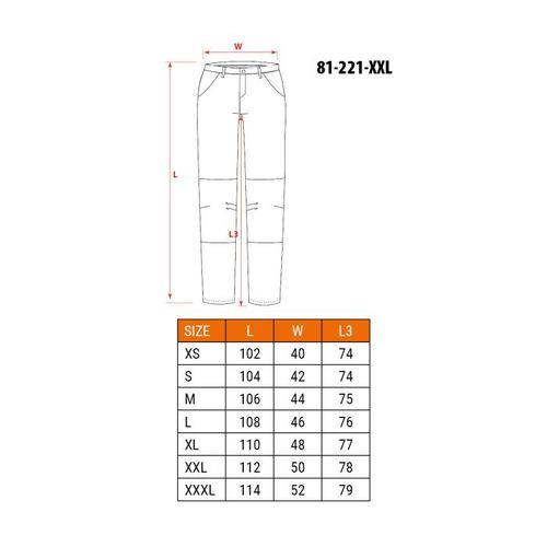 NEO TOOLS Pantalone-maskirne-S slika 3