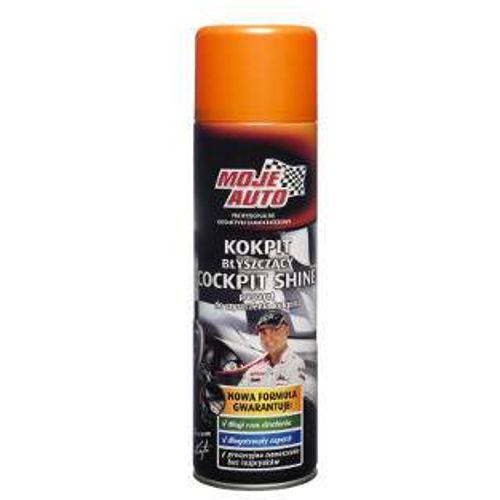 MOJE AUTO Kokpit sprej 500ml, black slika 1