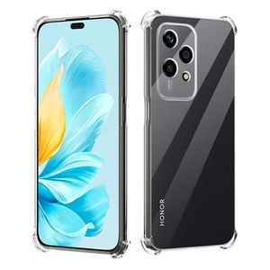 Techsuit Shockproof Clear Silicone prozirna maskica otporna na udarce za Honor 200 Lite