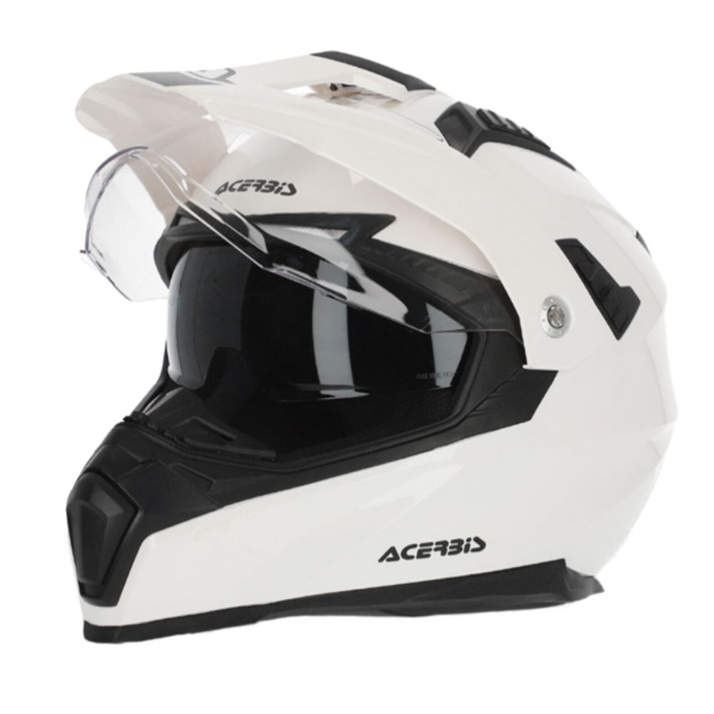 Zatvorena - full face kaciga za motor L vel. Acerbis Flip 2206 - Bijela slika 3