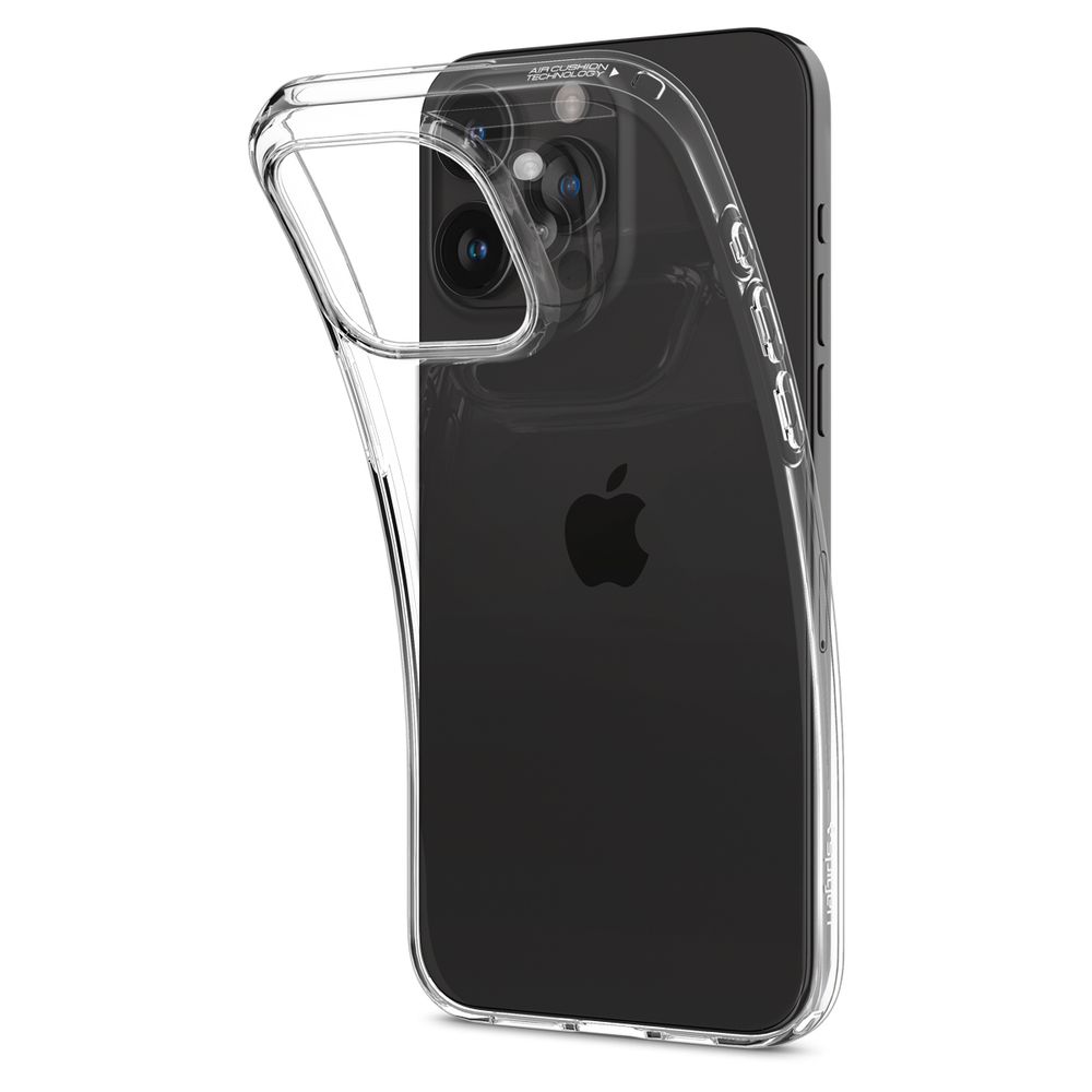 Spigen Liquid Crystal, crystal clear - iPhone 15 Pro Max slika 6