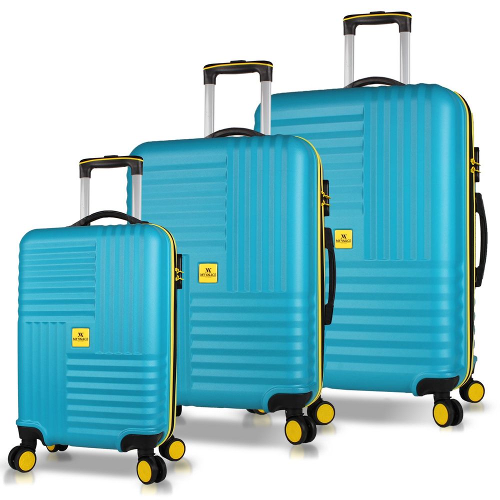 Set Kofera 8173 u Tirkiznoj Boji (3 Komada) slika 1