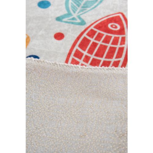 Fish DJT - Colourful (40 x 60) Multicolor Bathmat slika 2