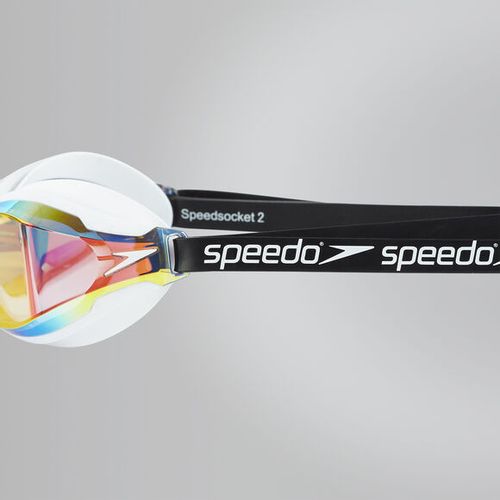 Speedo Naočale za plivanje FASTSKIN SPESOCKET 2 MIR AU WHITE/MIRROR slika 4