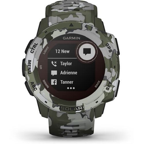 GARMIN Instinct® SOLAR SmartWatch -  Lichen Camo slika 5