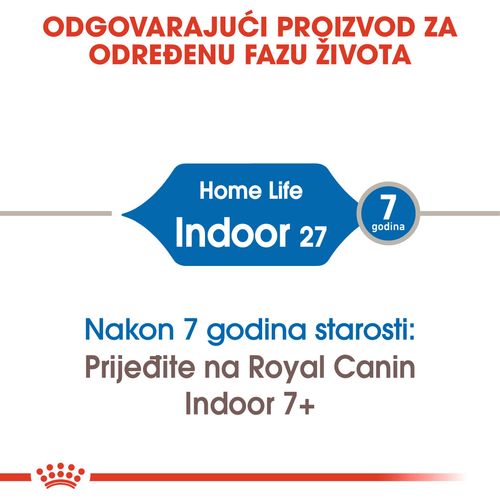 ROYAL CANIN FHN Indoor 27, potpuna i uravnotežena hrana za odrasle kućne mačke (1-7 godina), 2 kg slika 9