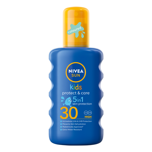 NIVEA SUN obojeni sprej za zaštitu od sunca za decu SPF 30 200 ml slika 1