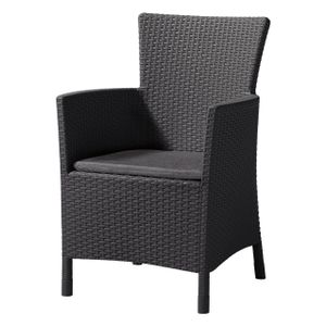KETER vrtna stolica Iowa, siva - 62x60x89cm 