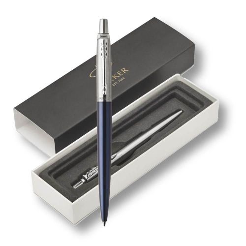 Olovka kemijska Parker Jotter royal blue CT, vrh medium, plava tinta slika 2