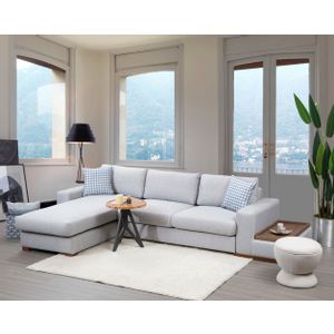 Atelier Del Sofa Kutna garnitura, LOOP 14, svjetlo siva, Loop 14