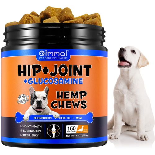 Oimmal Hip and Joint Supplement Chews Pačetina 150 kom slika 1