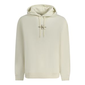 CALVIN KLEIN MEN'S ZIP-UP SWEATSHIRT WHITE