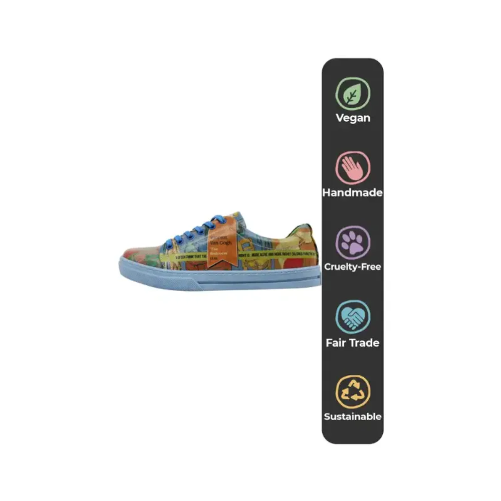 DOGO Ženske patike Sneakers Vincent Van Gogh The Bedroom slika 3