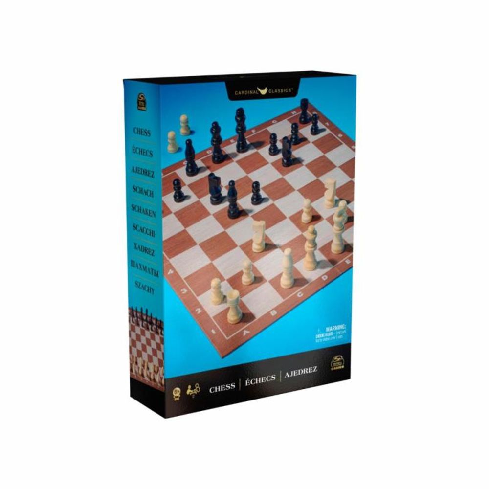 SN6065339 SPIN MASTER DRVENI ŠAH DRUŠTVENA IGRA slika 1