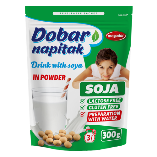 Dobar napitak od soje u prahu 300g slika 1